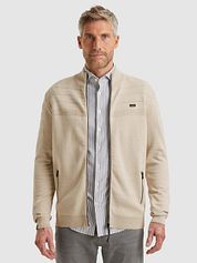 Vanguard Cardigan Bonded Mouline Ecru
