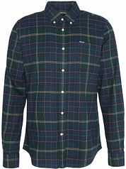 Barbour Kyeloch Shirt Checkered Dark Green