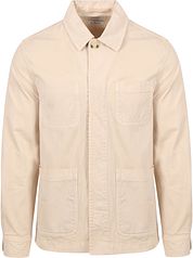 King Essentials The Benjamin Overshirt Ecru