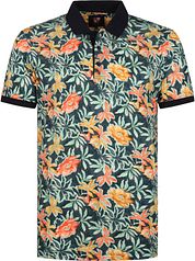 Suitable Polo Floral Green