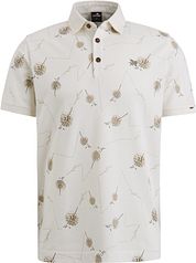 Vanguard Polo Shirt Print Ecru