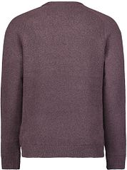 No Excess Pullover Melange Dark Wine
