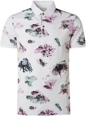 No Excess Polo White Cassis