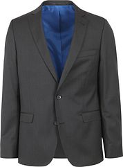 Suitable Blazer Piga Wool Dark Grey Black
