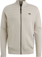 Vanguard Cardigan Cotton Modal Blend Beige