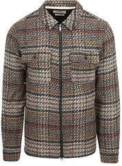 Anerkjendt Overshirt Zip Akhanky Brown