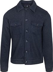 Blue Industry Overshirt Milano Navy 