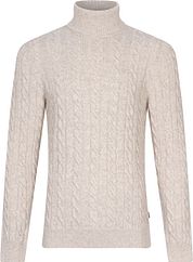 Cavallaro Marzano Roll Neck Beige