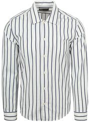 Marc O'Polo Overhemd Stripe Blue 