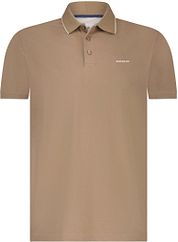 State of Art Poloshirt Piqué Brown