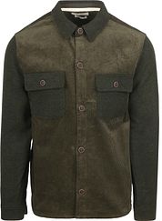 Anerkjendt Overshirt Akoscar Corduroy Mix Olivine