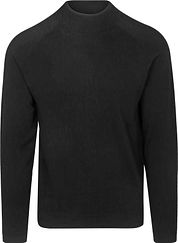 Blue Industry Rollneck Pullover Black