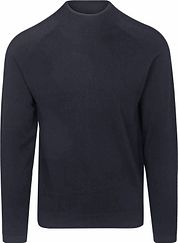 Blue Industry Rollneck Pullover Navy