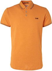 No Excess Polo Shirt Garment Dye Yellow