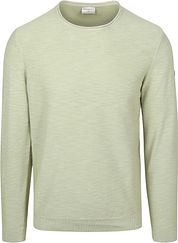 No Excess Sweater Light Green