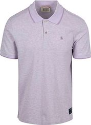 Scotch And Soda Melange Polo Shirt Purple