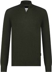 State Of Art Half Zip Pullover Woods Dark Green