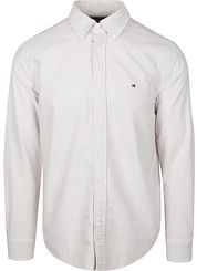 Tommy Hilfiger Oxford Shirt Stripes Beige
