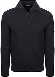 Suitable Half Zip Pullover Tias Cooldry Knit Navy