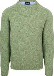 Steppin' Out Pullover Lambswool Green