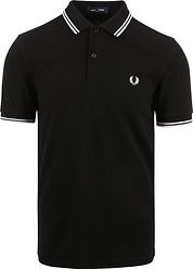 Fred Perry Polo Shirt Black 350