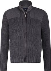 State Of Art Cardigan Structure Contrast Anthracite