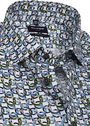 OLYMP Luxor MF Shirt Circles Multicolour