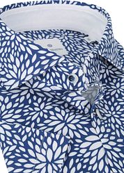 Blue Industry Blue Shirt SS Printed