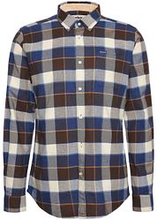 Barbour Valley Shirt Checkered Brown Blue