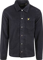 Lyle and Scott Overshirt Corduroy Navy