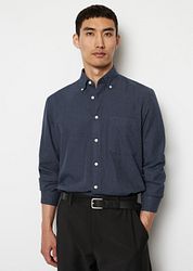 Marc O'Polo Shirt Twill Dark Blue