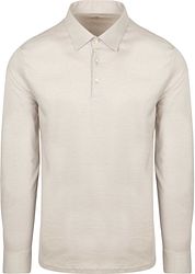 Desoto Longsleeve Poloshirt Essential Beige
