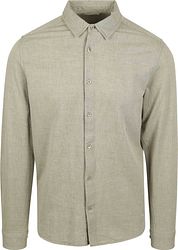 KnowledgeCotton Apparel Shirt Light Green
