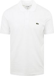 Lacoste Polo Shirt Pique White
