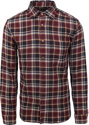 Marc O'Polo Chequered Shirt Bordeaux