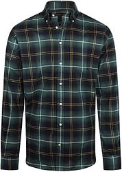 Steppin' Out Shirt Flanel Checks Navy Green