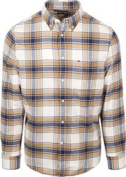 Tommy Hilfiger Flannel Shirt Checks Beige