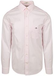 Gant Poplin Banker Shirt Stripe Light Pink