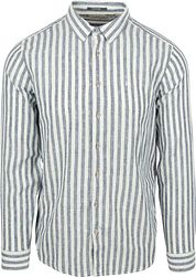 No Excess Shirt Stripes Blue