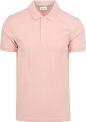 Profuomo Piqué Polo Shirt Pink