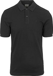 Scotch And Soda Core Piqué Polo Shirt Black