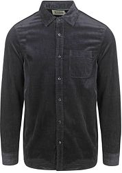 Scotch and Soda Solid Corduroy Shirt Black 