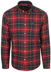 Barbour Fortrose Shirt Tartan Red