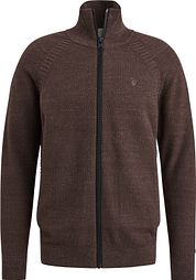 Cast Iron Knitted Cardigan Brown