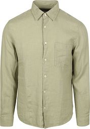 Marc O'Polo Shirt Linen Green