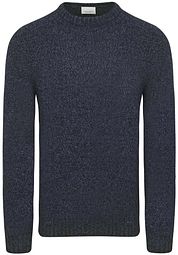Profuomo Pullover Boiled Wool Navy