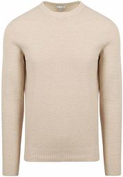 Profuomo Pullover Textured Ecru
