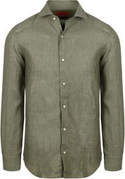 Suitable Shirt Linen Green