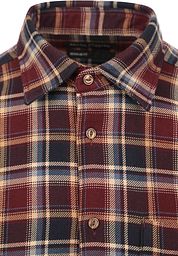 Marc O'Polo Chequered Shirt Bordeaux