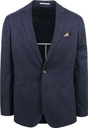 Suitable Sports Jacket Fame Pied de Poule Navy